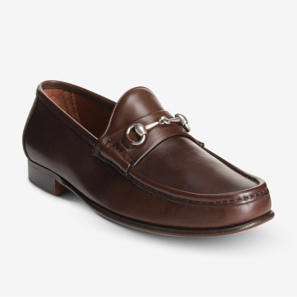Men's Brown Leather Loafers